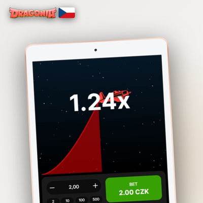 Funkce dvojité sázky Dual bet v Aviator online na Dragonia Casino – dvě pozice v jednom kole