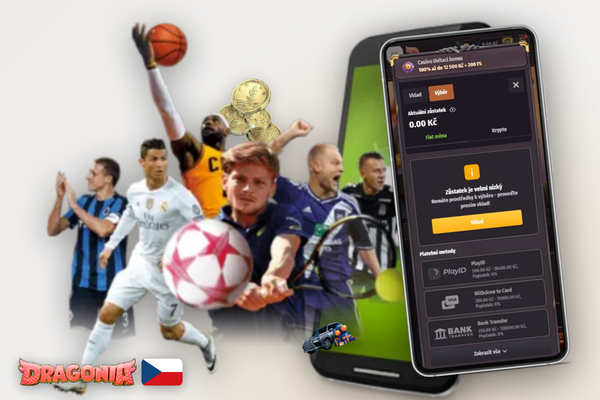 Infografika doby zpracování výběru od KYC ověření až po připsání peněz v Dragonia Casino
