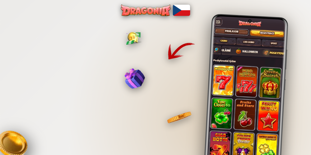 Dragonia Casino app na iPhonu a iPadu s live sázkami a lobby kasina