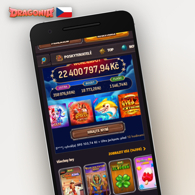 Živý krupiér u ruletového stolu v Dragonia Casino mobilní aplikaci