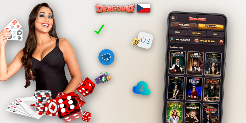 Pracovní stůl s tabulkou sázek a grafem vývoje bankrollu pro hráče Dragonia Casino